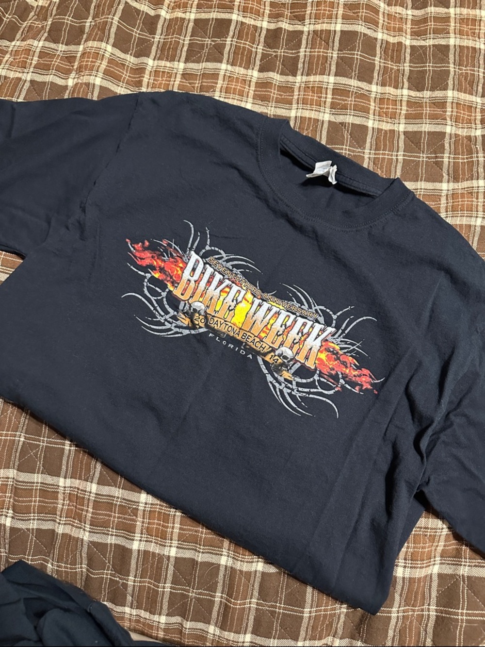 2012 Bike Week Daytona Beach Florida Graphic Tee - Medium